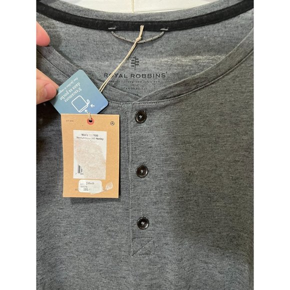Royal Robbins VENTURELAYER 200 HENLEY LONG SLEEVET SHIRT NWT - Size XXL - Picture 3 of 4